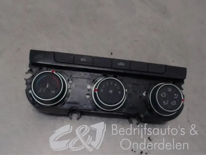 Air conditioning control panel Volkswagen E-Crafter