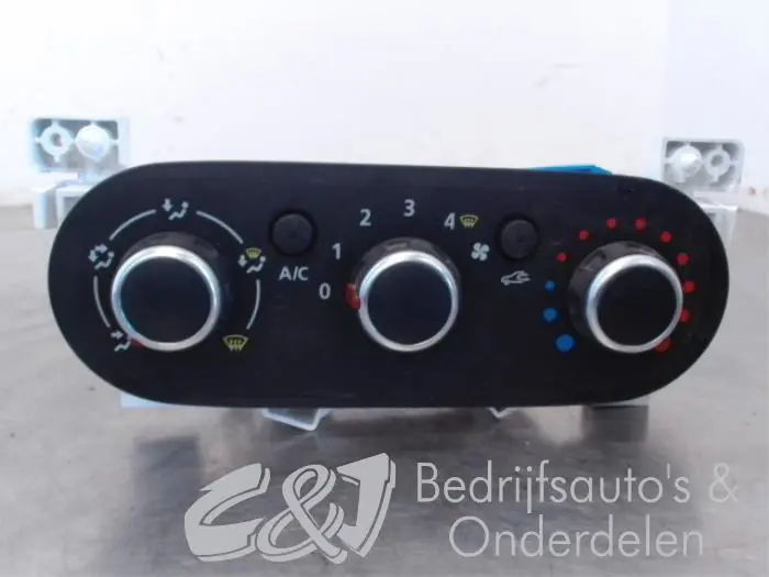 Air conditioning control panel Renault Trafic