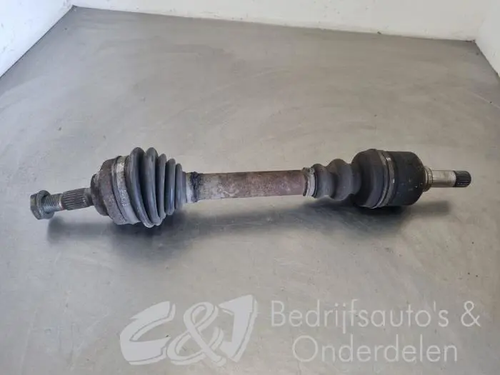 Front drive shaft, left Citroen Berlingo