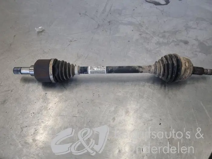 Front drive shaft, left Citroen Berlingo